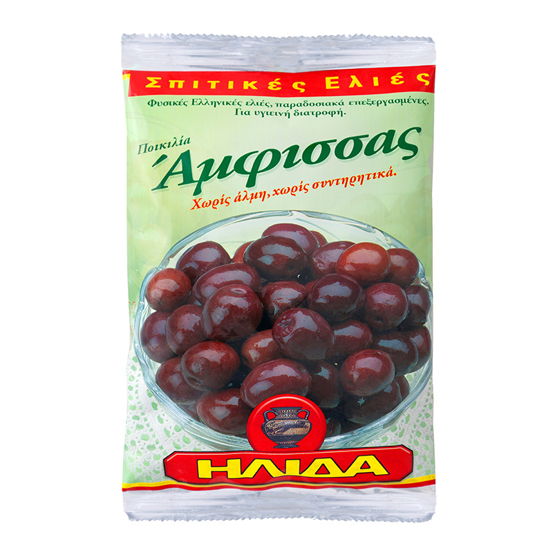 ΕΛΙΕΣ ΑΜΦΙΣΣΑΣ (231-260) ΦΑΚΕΛΟΣ 250gr (12 ΤΕΜ)