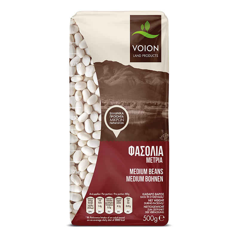 ΦΑΣΟΛΙΑ ΜΕΤΡΙΑ ΓΗΣ ΒΟΙΟΥ 500gr (12 ΤΕΜ)
